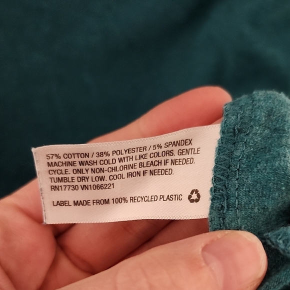 Isabel Maternity by Ingrid & Isabel Teal Sheath Maxi Dress - Picture 3 of 9